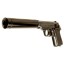 Deactivated Walther PPK with Silencer