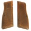 Browning High Power wooden grips.