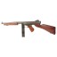 Deactivated WWII US Thompson M1 Sub-Machine Gun