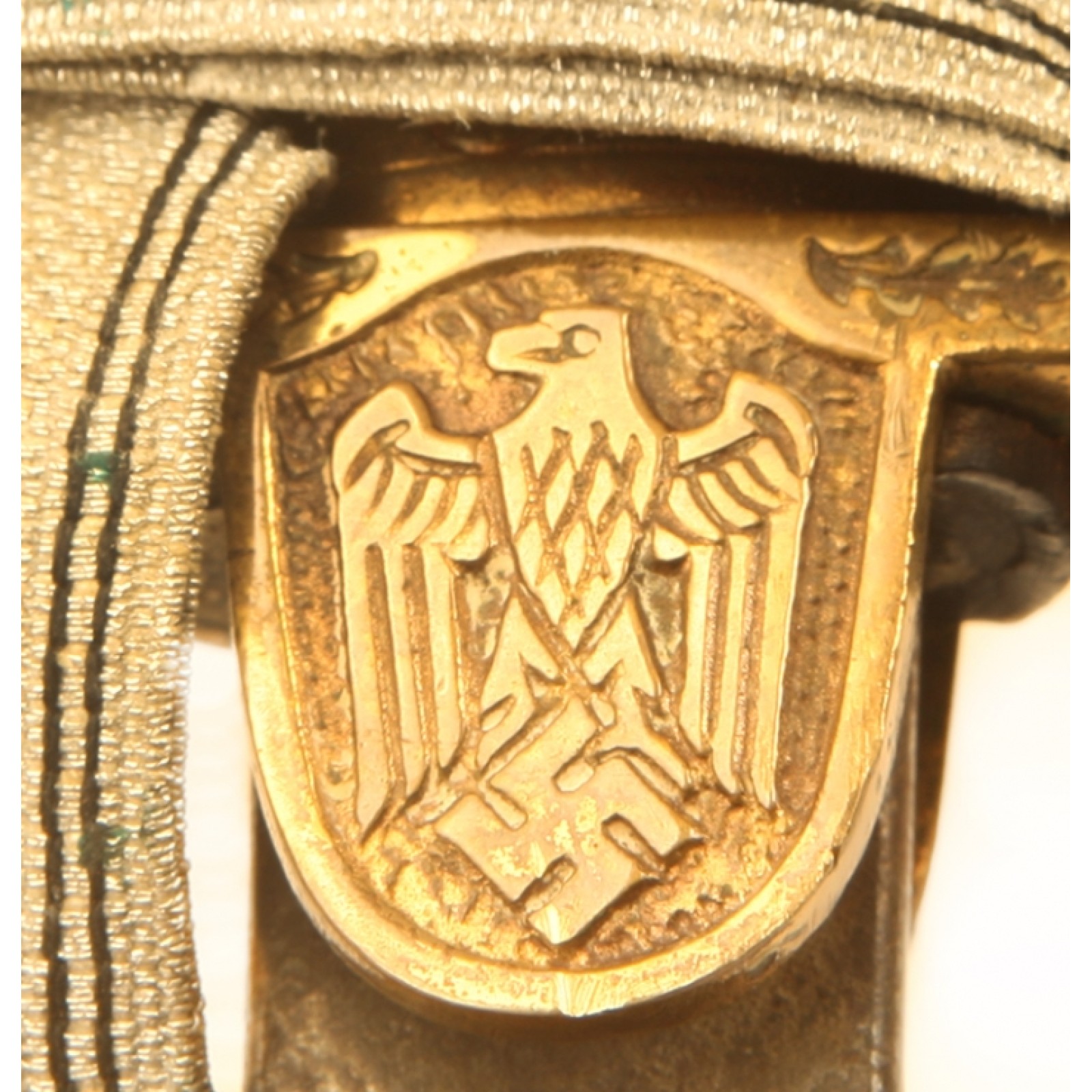 Nazi German Officers sword with Bullion cord and Portepee