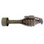 Rare WWII US Inert Pineapple Grenade with Launcher attachment for the M1903 and M1917 Rifles