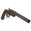 Deactivated First World War issued German Hebel M1894 Flare/Signal pistol.