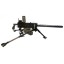 Deactivated WWII US .30 Cal Machine Gun with accessories