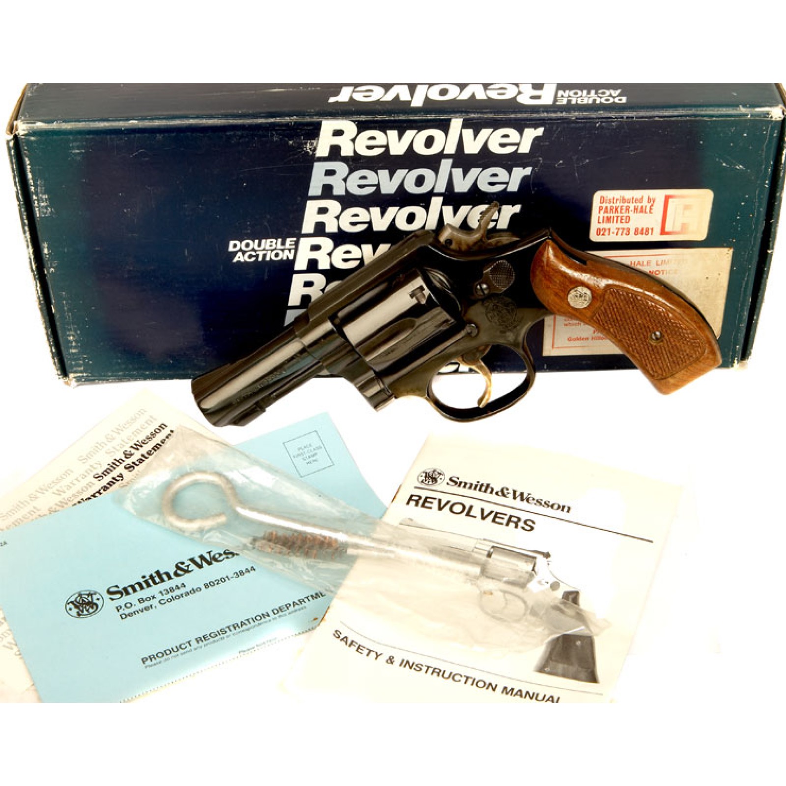 Deactivated Old Spec Smith Wesson Magnum Revolver Model