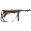 Deactivated Old Spec WWII German MP40 Machine Gun