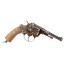 Deactivated Rare Brevet Nagant 1893 Norwegian Model Revolver