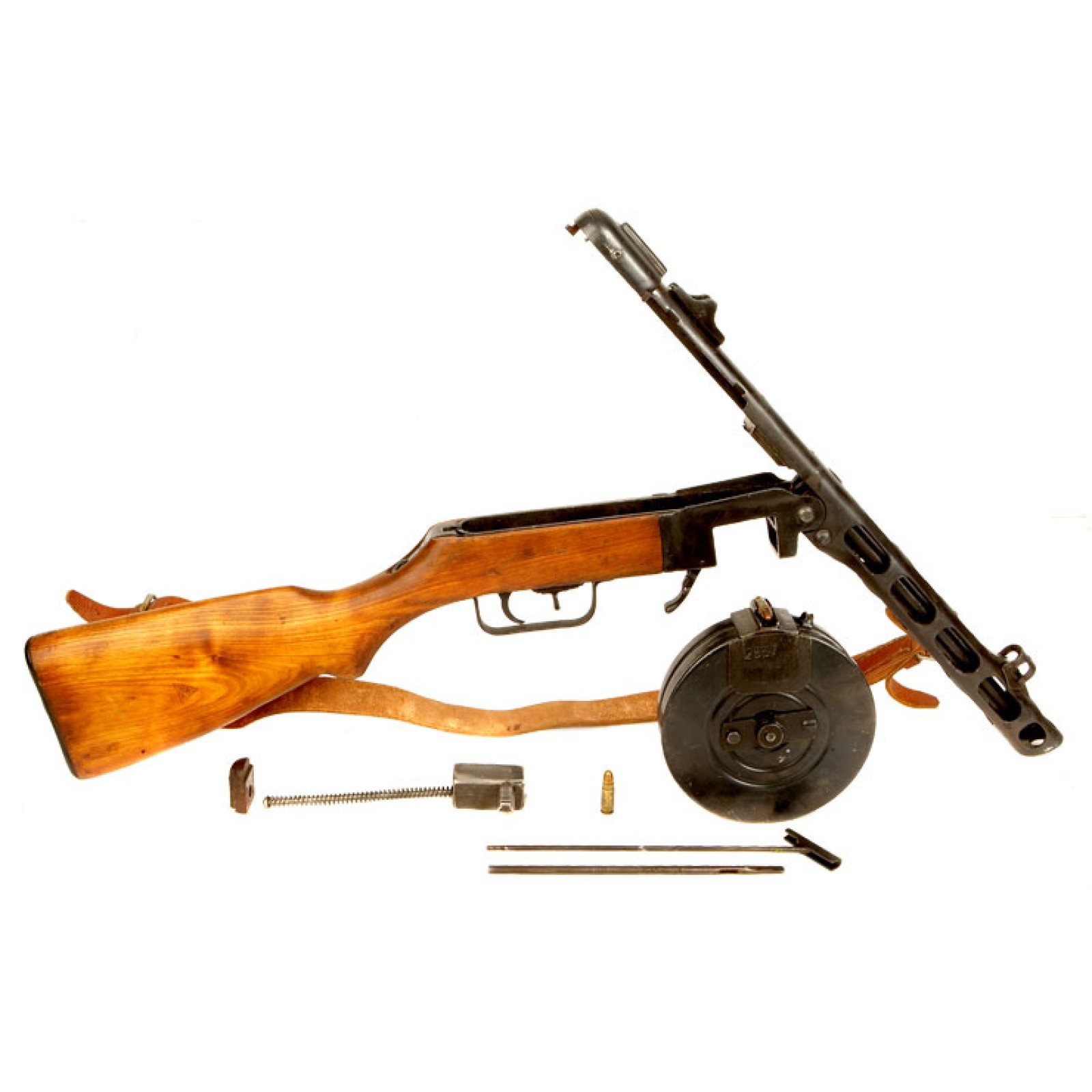 Deactivated WWII Russian PPSH41 Dated 1944