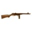 Deactivated Chinese PPSH41 Type 50 submachine gun - Korea / Vietnam War Era