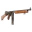 Deactivated WW2 Thompson M1 Machine Gun