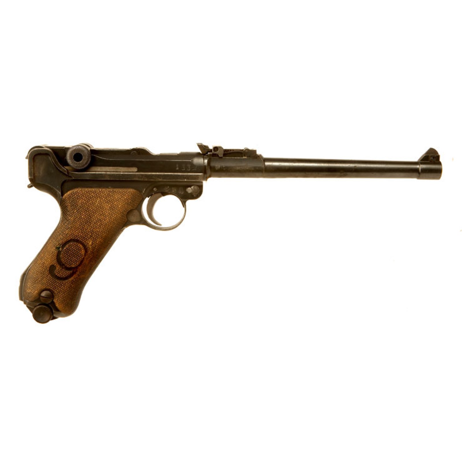 Deactivated WWI German Red 9 Artillery Luger