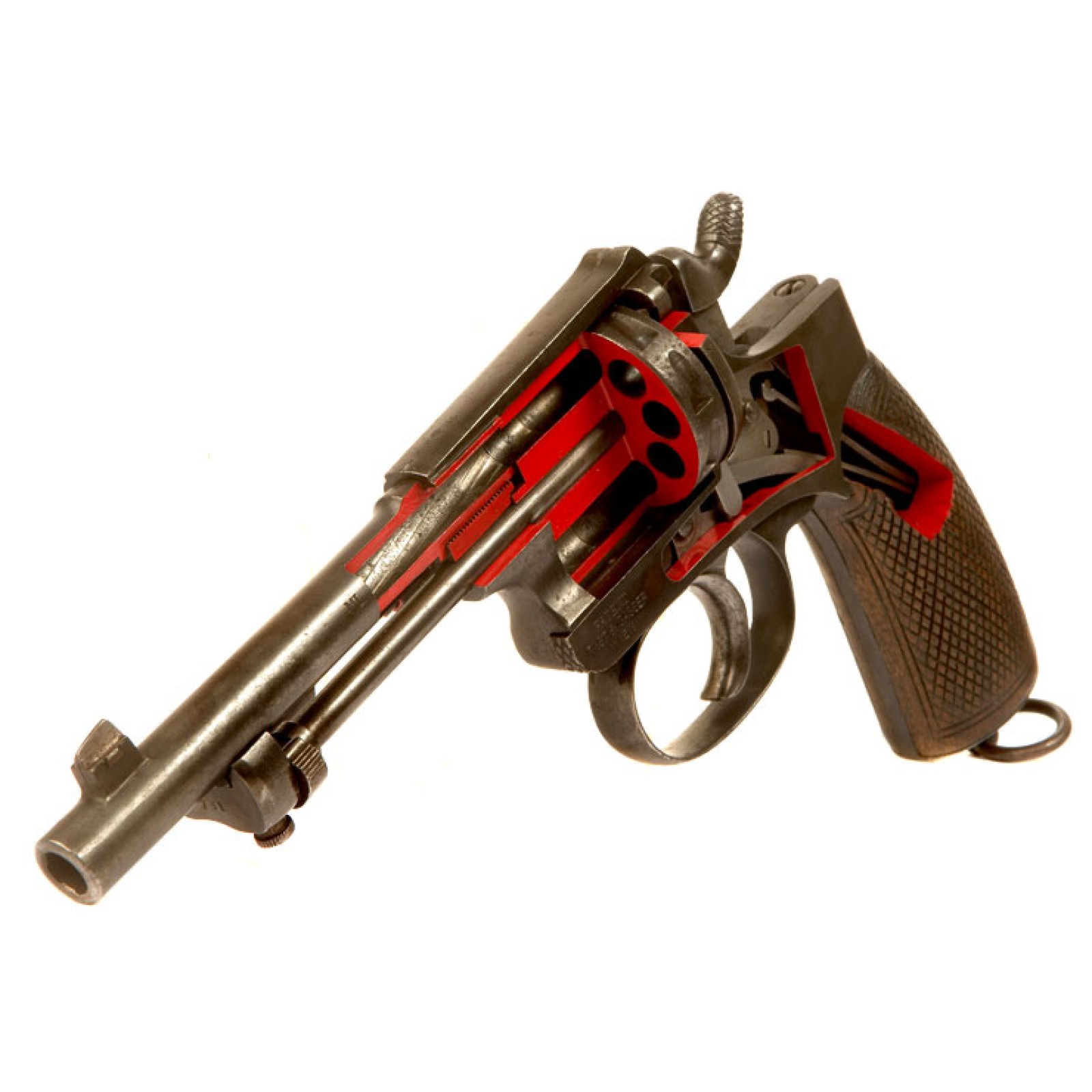 An Extremely RARE WWI Sectionalised Rast & Gasser M1898 Revolver