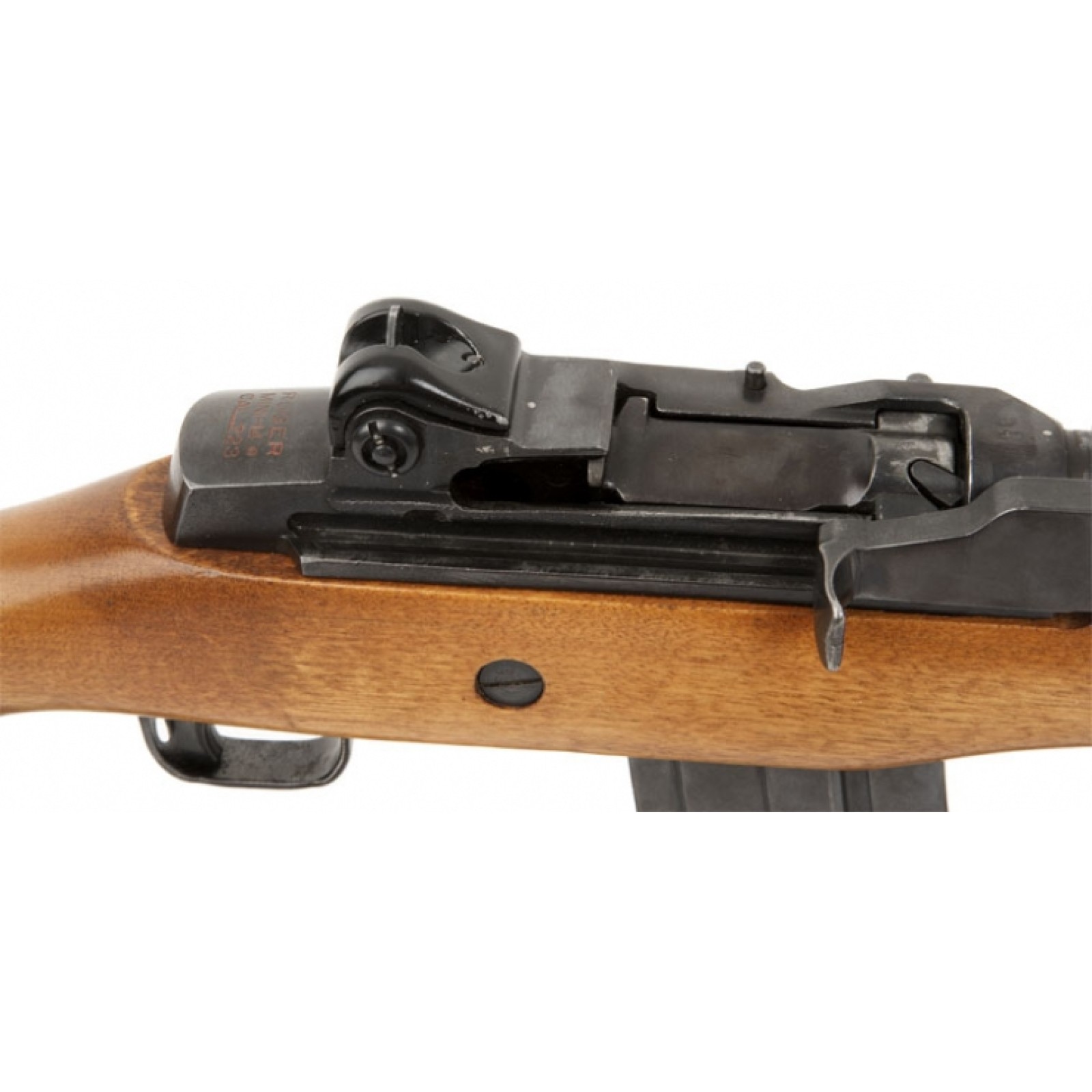 Deactivated Ruger Mini-14 Ranch Rifle with Wooden stock