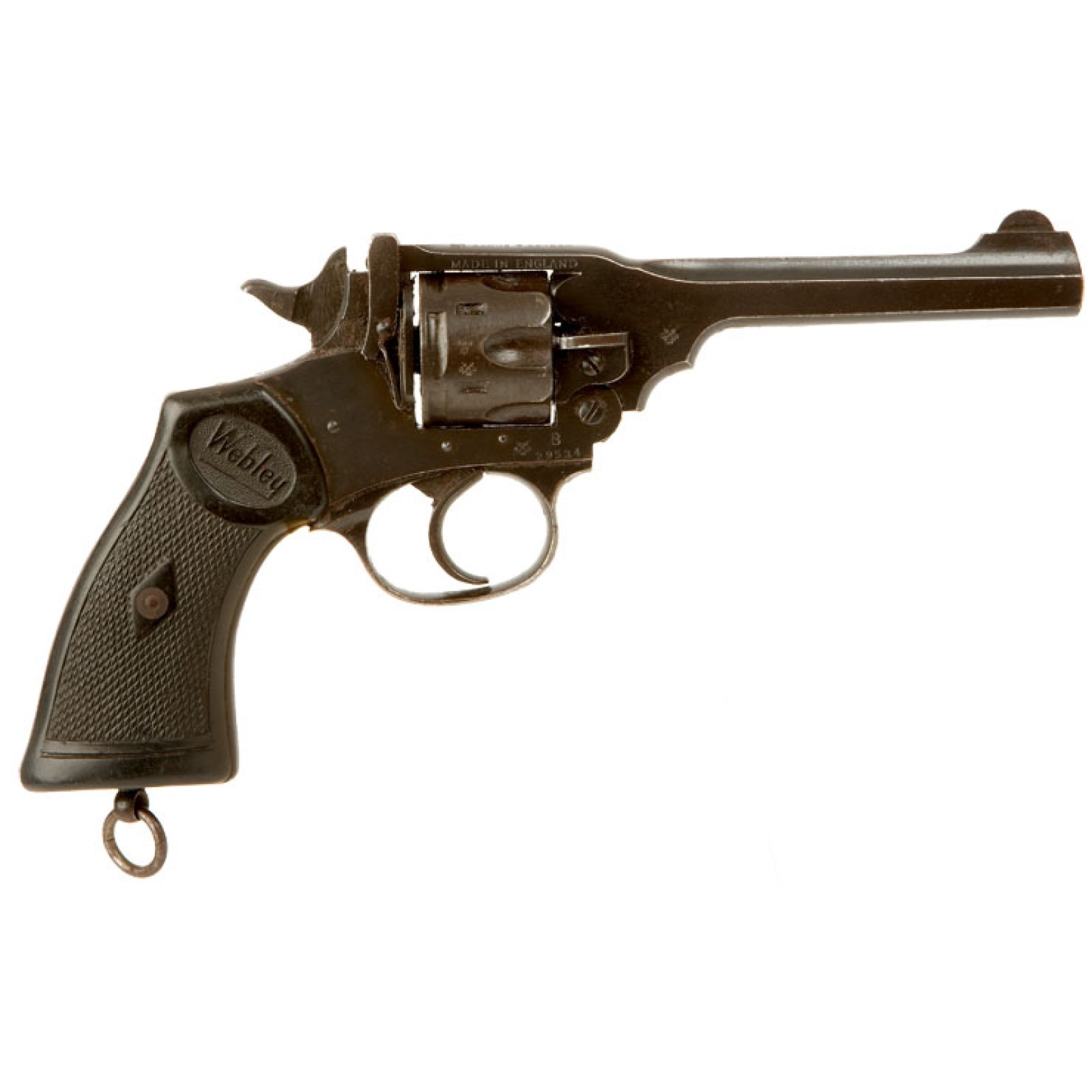 Deactivated Webley MK4 .38 Revolver.