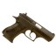 Deactivated IMI (Israel Military Industries) Jericho 9mm Pistol Model 941 B