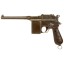 Deactivated WWII Mauser Schnellfeuer Pistol