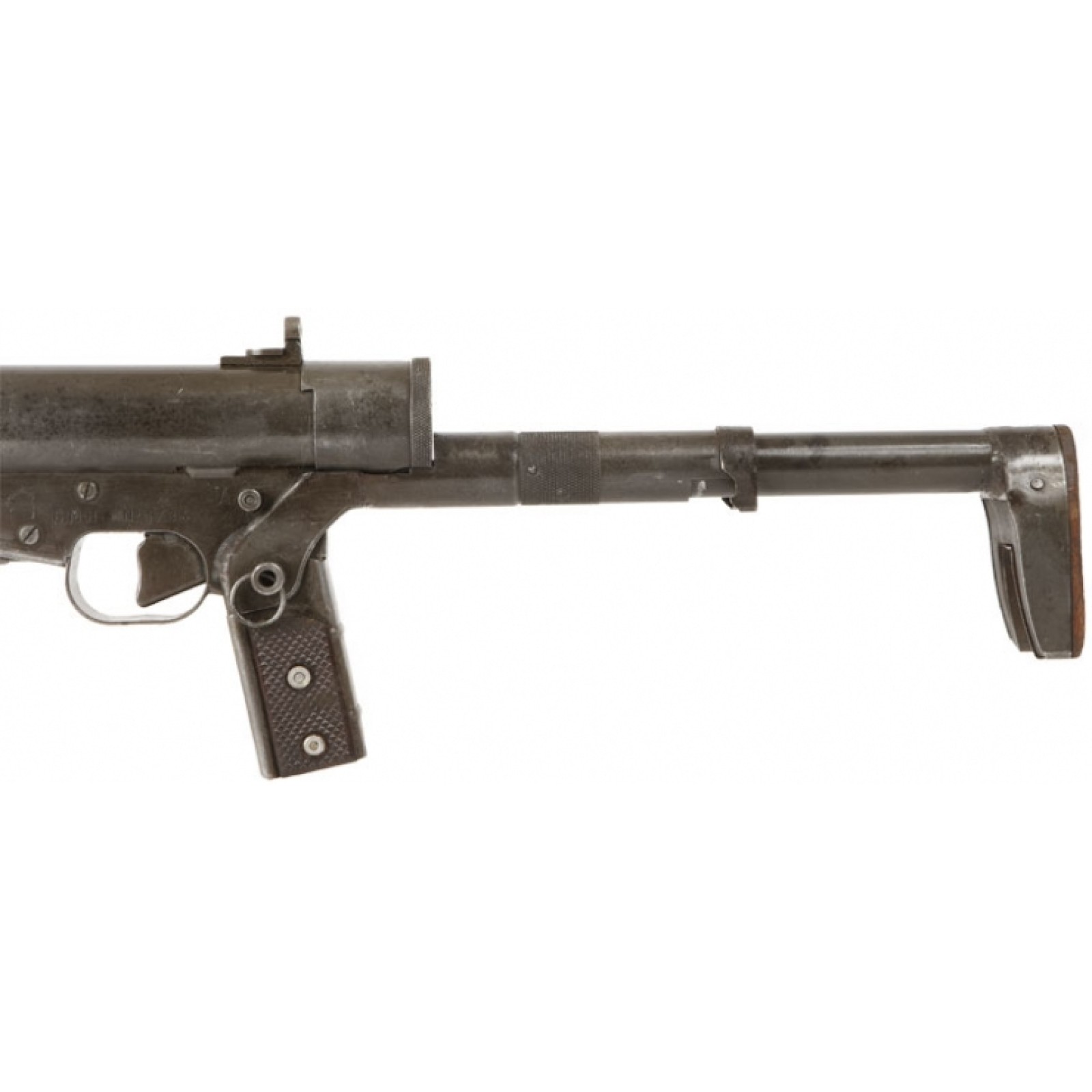 Deactivated Rare Old Spec Hotchkiss 'Type Universal' Submachine gun