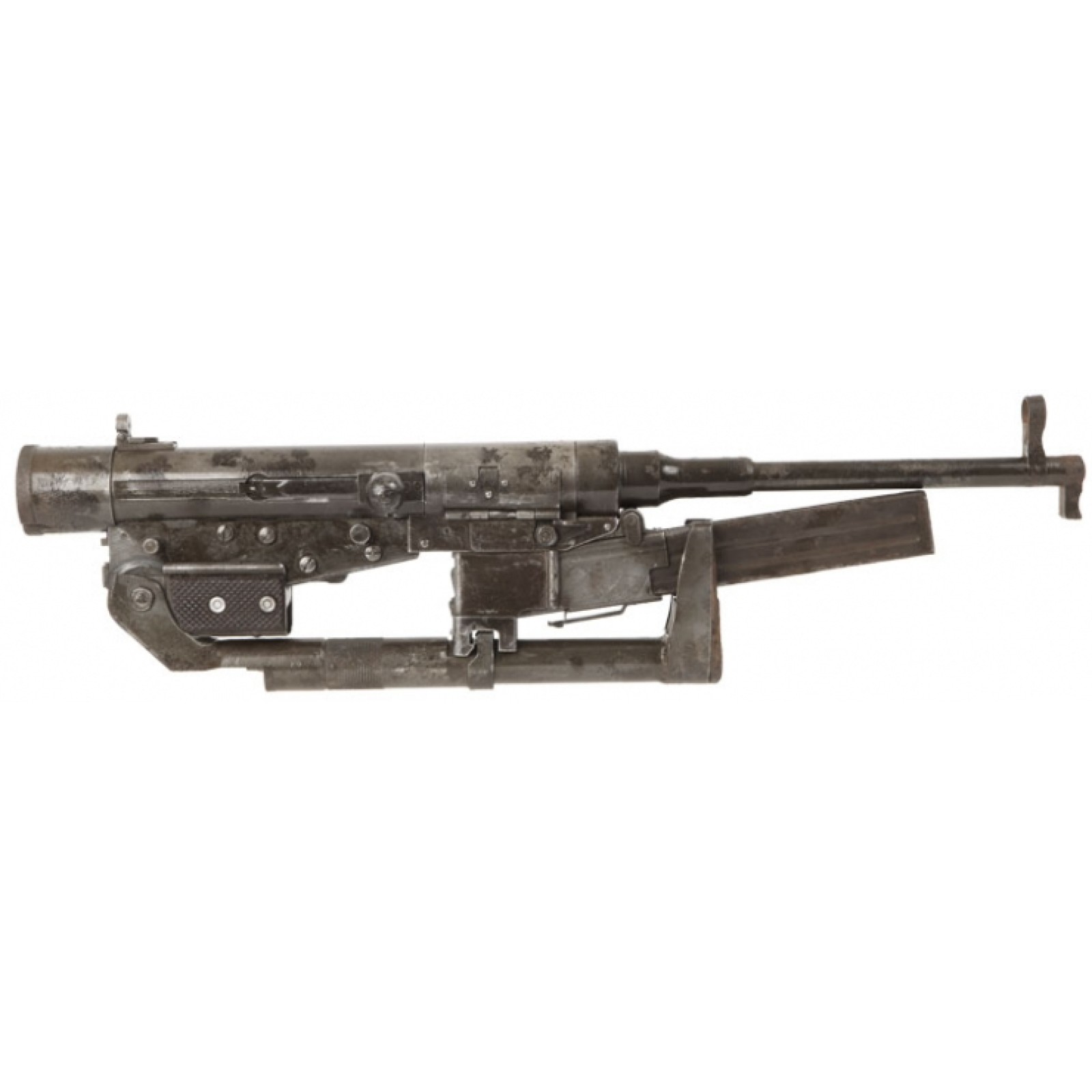 Deactivated Rare Old Spec Hotchkiss 'Type Universal' Submachine gun