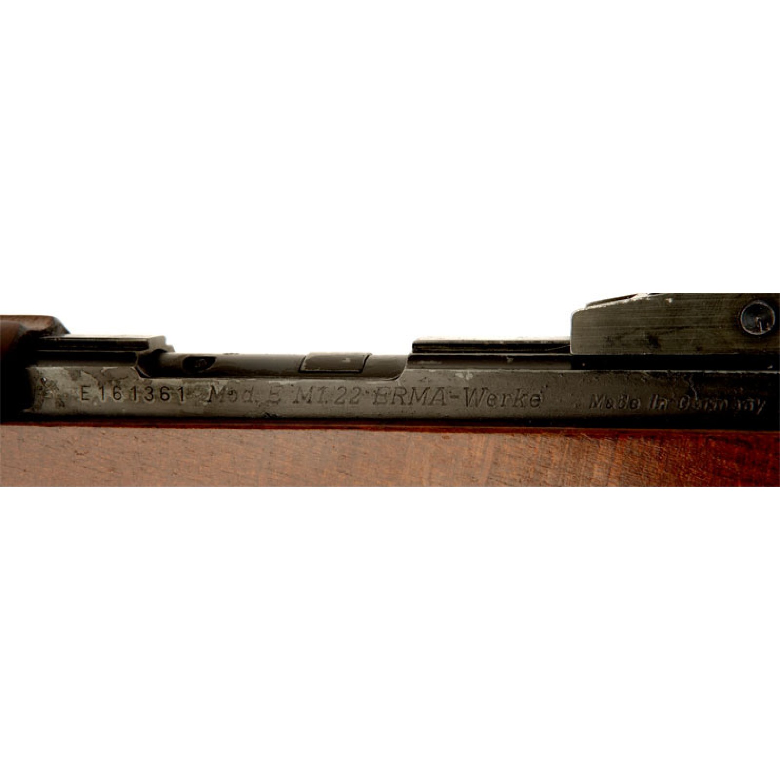 Deactivated Erma Werke M1 Carbine .22 Semi Automatic Rifle