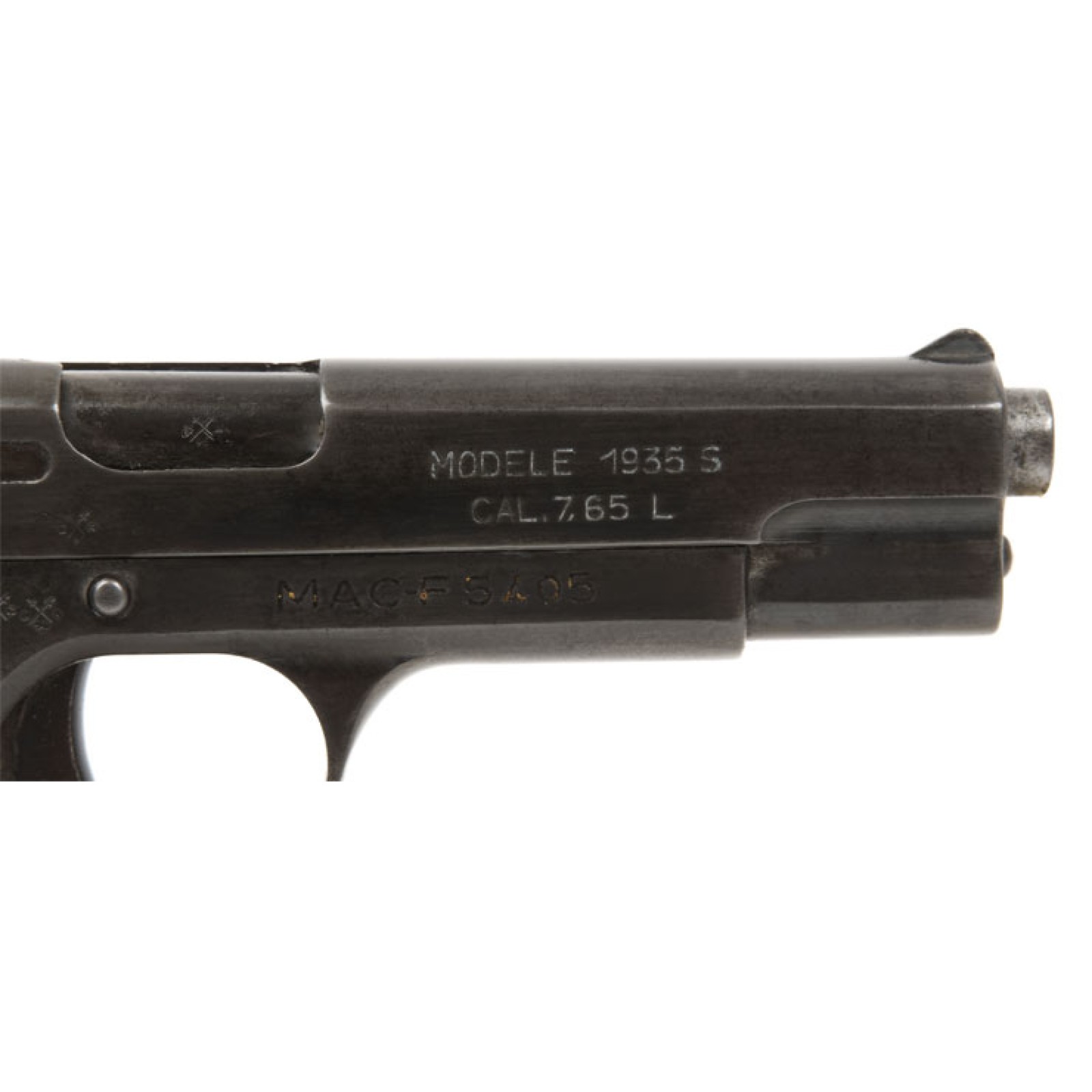 Deactivated French MAC Modele 1935S Pistol