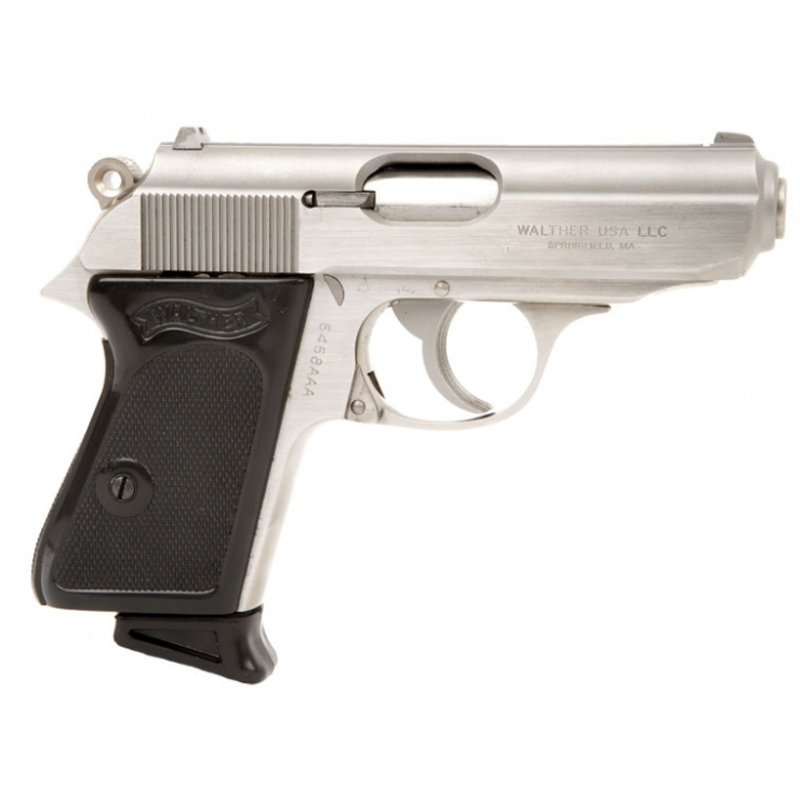 Deactivated_Stainless Walther PPK