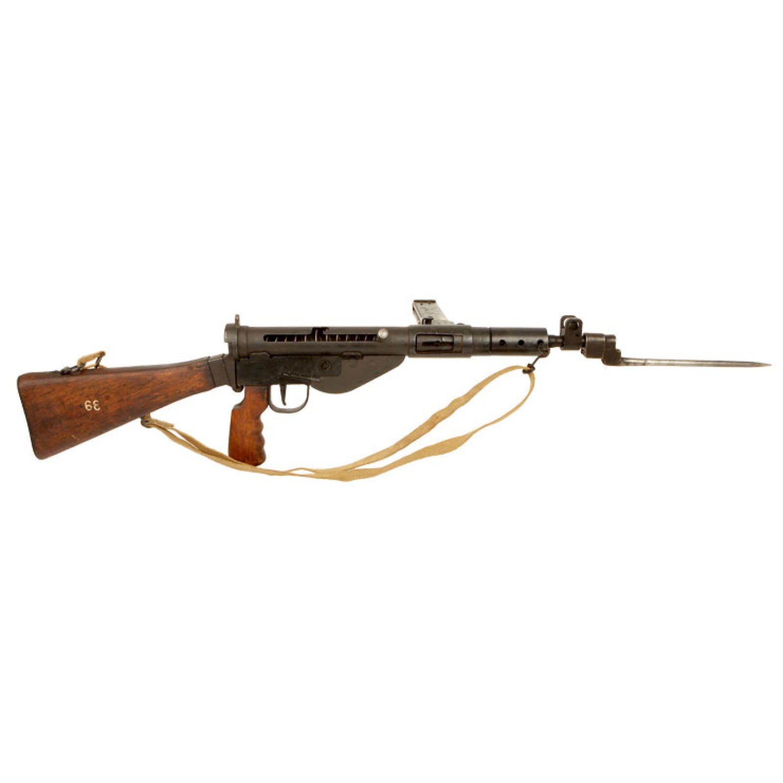 Deactivated WWII Sten MK5