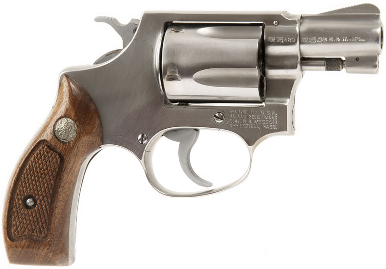 Deactivated Smith and Wesson Snub Nose