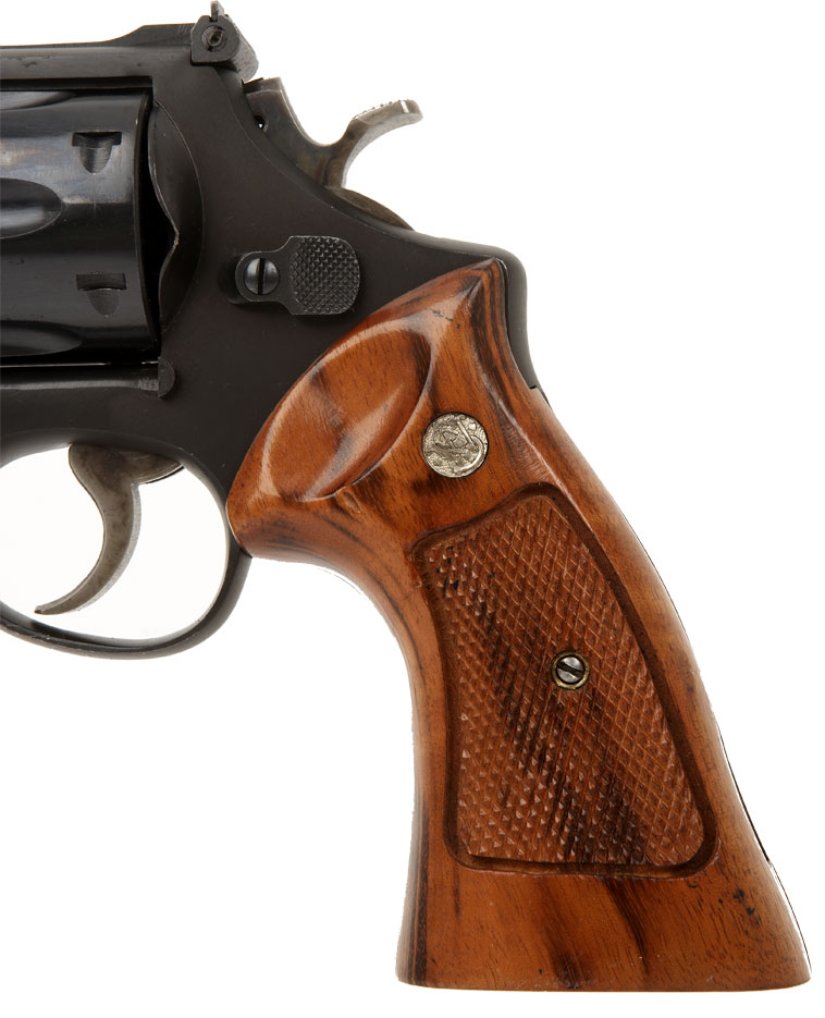 Deactivated smith and wesson revolver