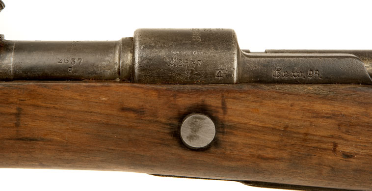 Deactivated WWI German Gew98 7.92 Rifle 1916 dated