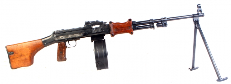 Deactivated Communist RPD light machine gun - Modern Deactivated Guns ...