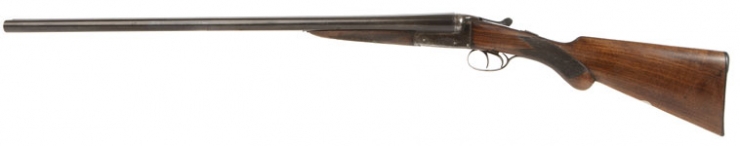 Deactivated British 12 Bore Double Barreled Shotgun - Modern ...