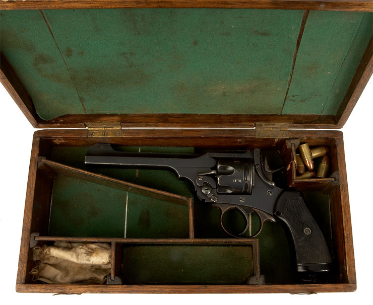 Deactivated Old Spec WWI & WWII Webley Mk6 .455 Revolver - Allied ...