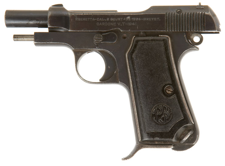 Deactivated WWII Dated Old Spec Beretta Model 1934 - Axis Deactivated ...