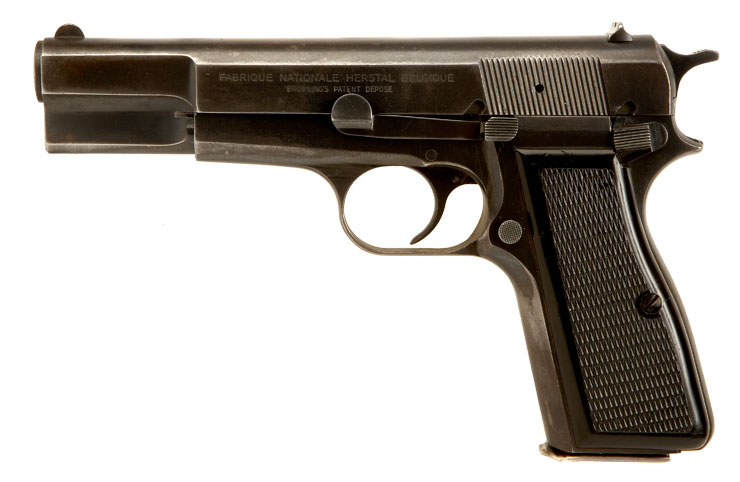 Deactivated FN Browning High Power 9mm Pistol - Modern Deactivated Guns ...