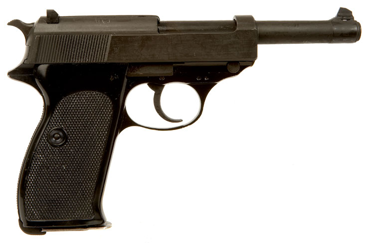 Deactivated Walther P1 Pistol With Accessories - Modern Deactivated ...