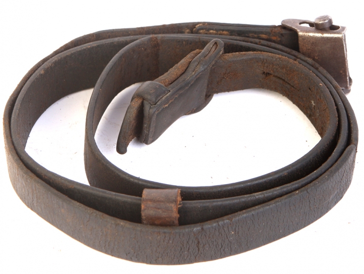 WWII German K98 Leather Sling - Militaria