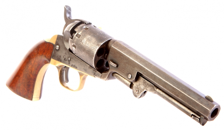 US Civil war production Manhattan Colt Navy .36 calibre model ...