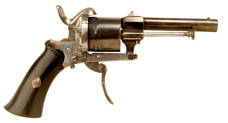 Antique Obsolete Calibre Pinfire Revolver - Obsolete Calibre Firearms