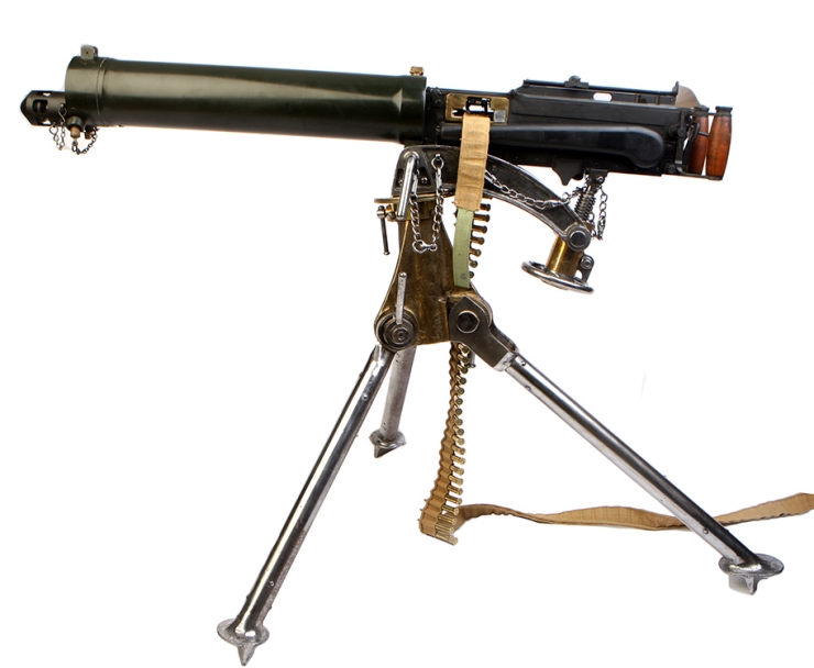 Deactivated WWII Vickers MKI Machine Gun - Allied Deactivated Guns ...