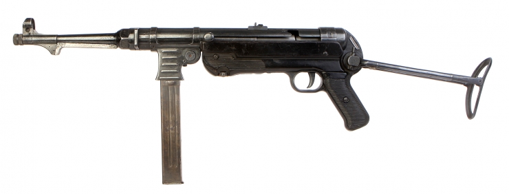 Deactivated WWII German MP40 Submachine Gun - Axis Deactivated Guns ...