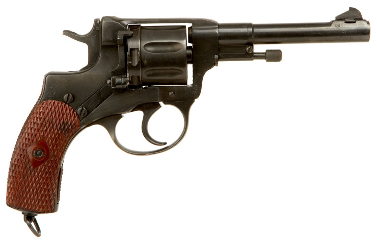 Deactivated Russian Nagant Revolver - Allied Deactivated Guns ...