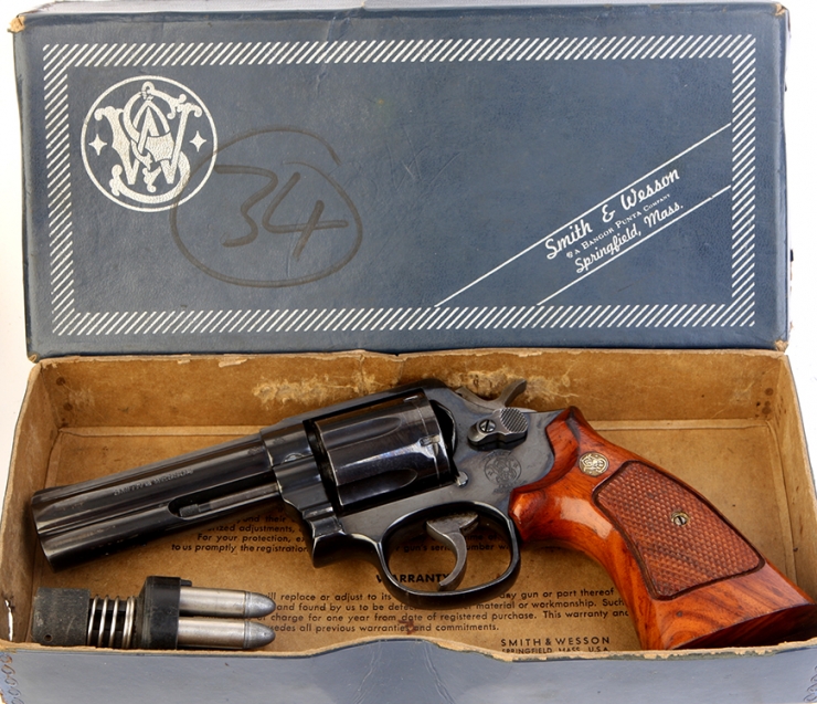 Deactivated US Smith & Wesson .357 Magnum Revolver Model 581-3 - Modern ...