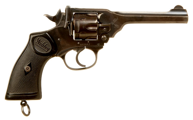 Deactivated Old Spec Second World War Era Webley MK4 .38 Revolver ...