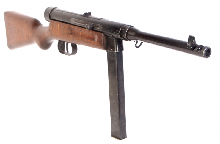 Deactivated Beretta M38/44 Sub-machine Gun - Axis Deactivated Guns ...