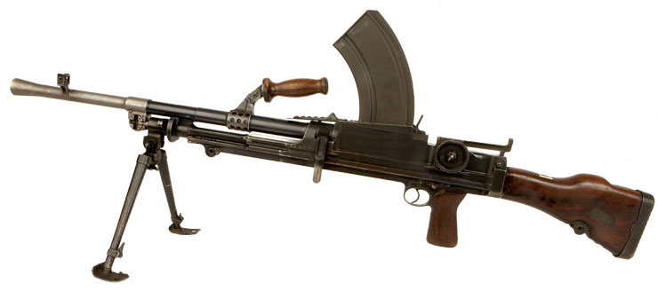 Deactivated Old Spec WWII Bren MKIm With Regiment/Unit Markings ...