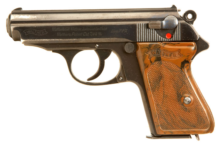 Deactivated WWII German Walther PPK (Polizei Pistole Kriminal) - Axis ...