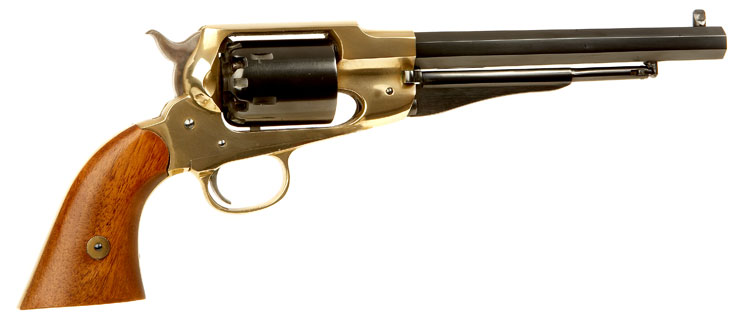 Deactivated Remington New Model 1858 percussion revolver - Allied ...