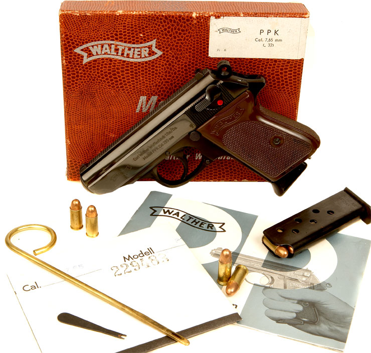 Deactivated Mint Condition Walther PPK With Accessories - Modern ...