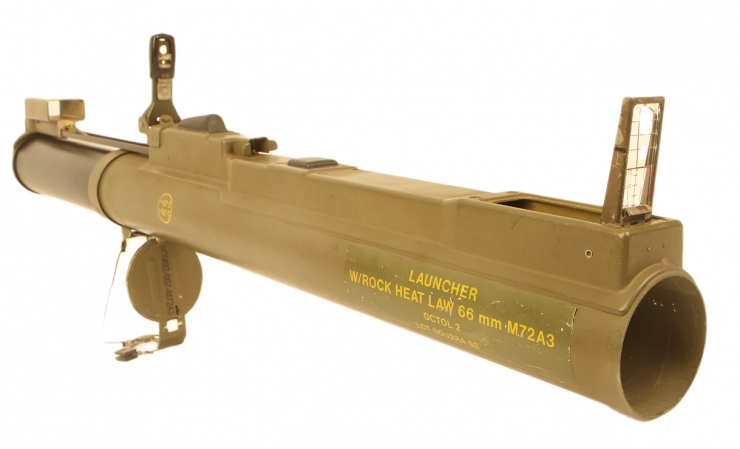 Deactivated LAW 66mm M72A3 Rocket Launcher With Accessories Modern   66l 1992.JPG