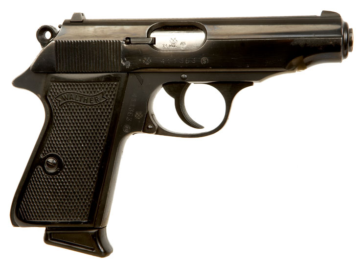 Deactivated Walther PP 7.65mm pistol - Modern Deactivated Guns ...