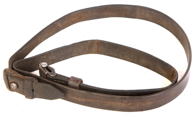 WWII German K98 Leather Sling - Militaria